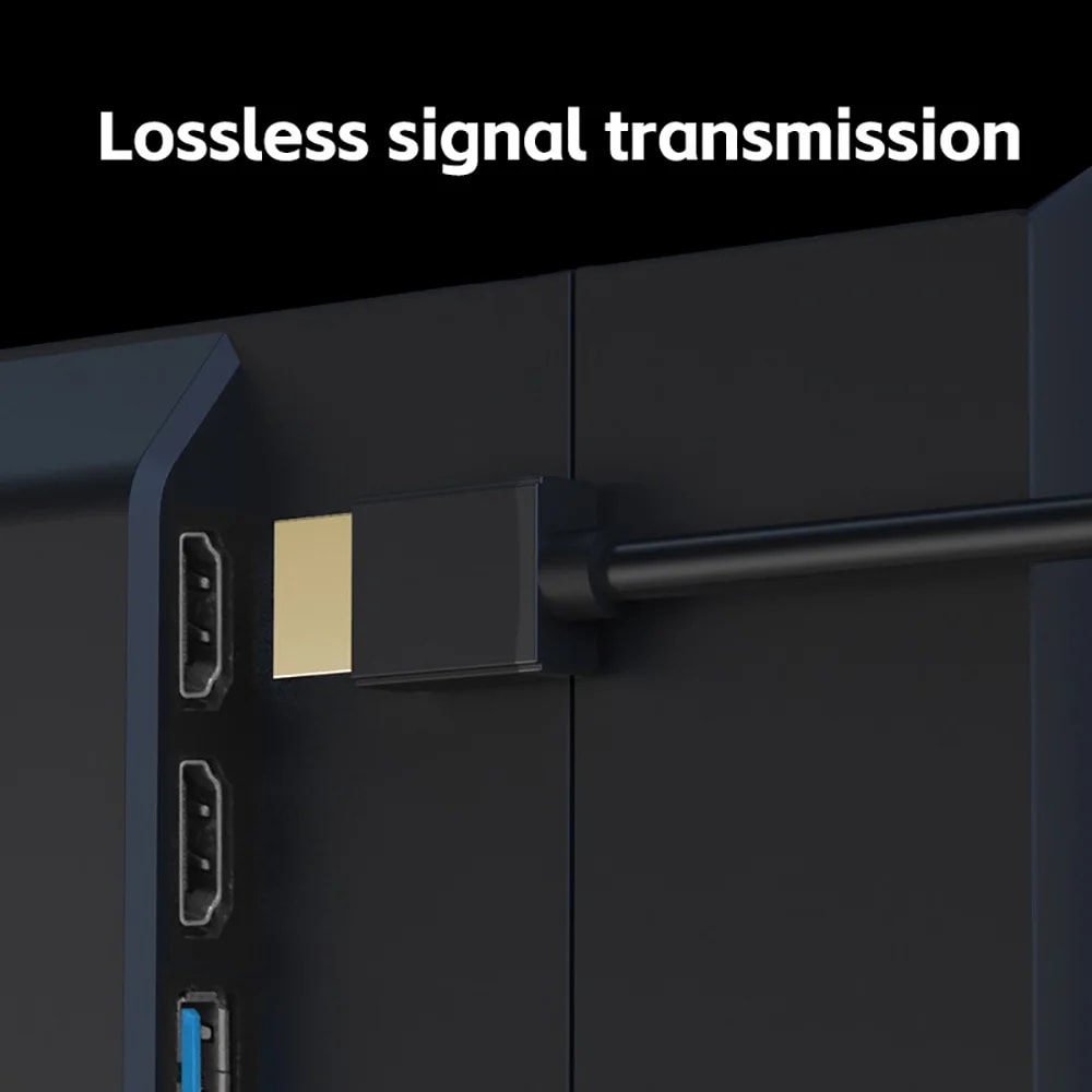 Display Port To HDMI Cable Converter Adapter For TV Box Laptop Monitor PC Projector Video Audio 2