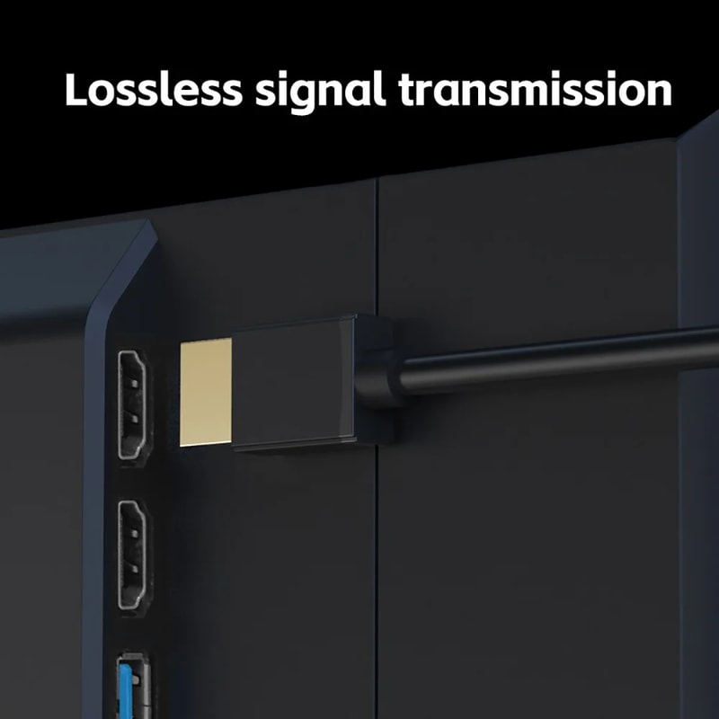 Display Port To HDMI Cable Converter Adapter For TV Box Laptop Monitor PC Projector Video Audio 2