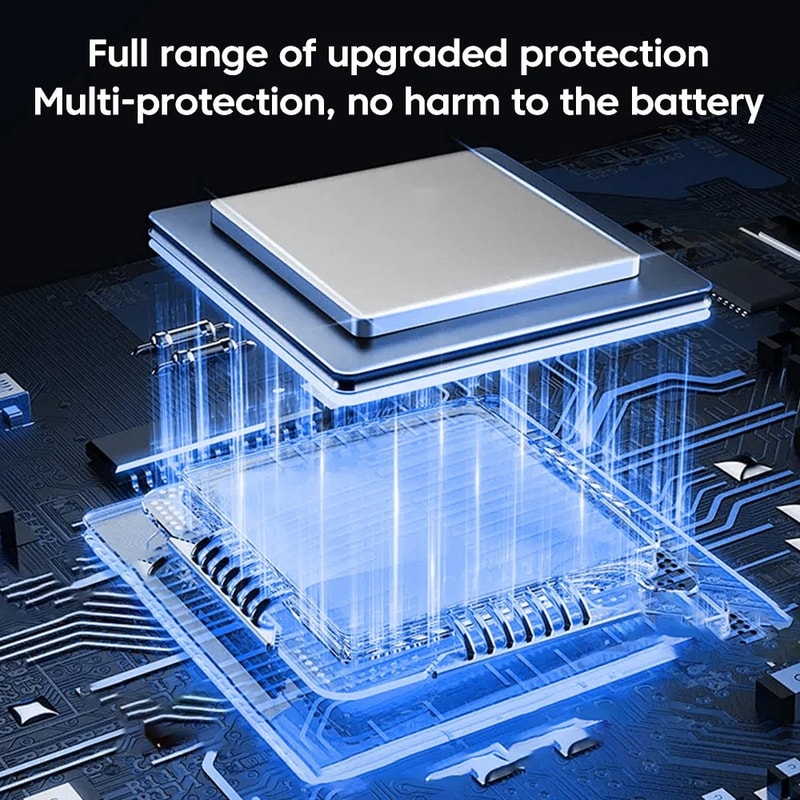 Total USB Charger Quick Charge Ports Type C Wall Adapter Fast Charging Power Supply 4