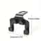 Universal Lazy Rear Seat Phone Stand Hook Holder Bracket For Car Back Seat Headrest Hanging Storage 5