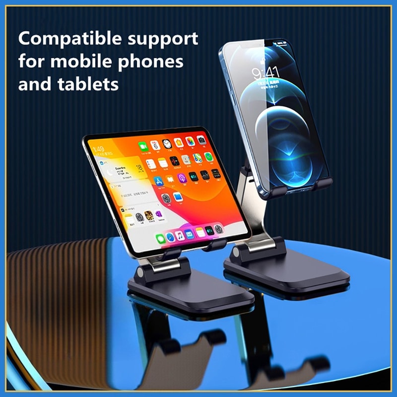 Foldable Tablet Stand Universal Desk Mobile Phone Holder Adjustable Smartphone Holder Portable 5