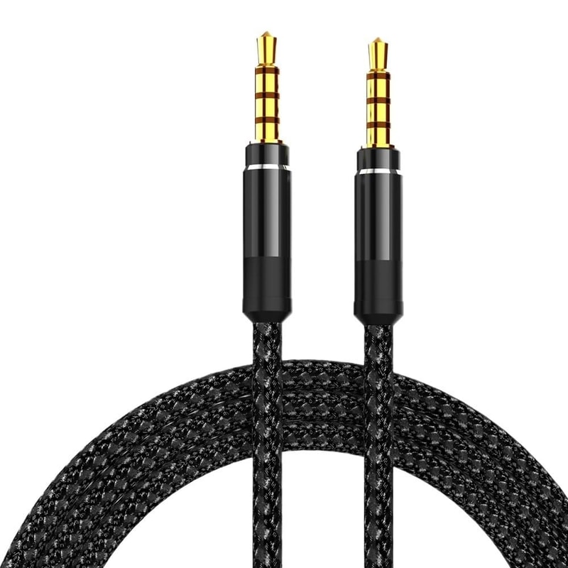 Male To Male Audio Cable Adapter Headset Audio Speaker Cord Earphone Audio Data Converter 0