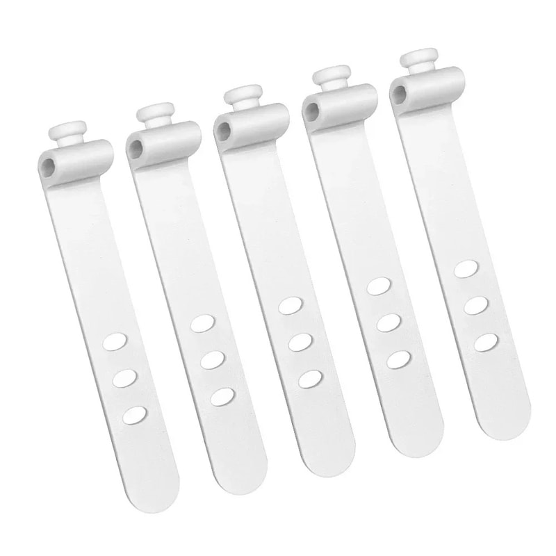 Flexible Silicone Reusable Cable Ties Winder USB Data Cord Organizer Headphones Mouse Protector 7