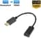 DP To HDMI Compatible Connector Adapter Display Port Video Audio Cable For Monitor TV Laptop Tablet 0