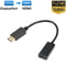 DP To HDMI Compatible Connector Adapter Display Port Video Audio Cable For Monitor TV Laptop Tablet 0