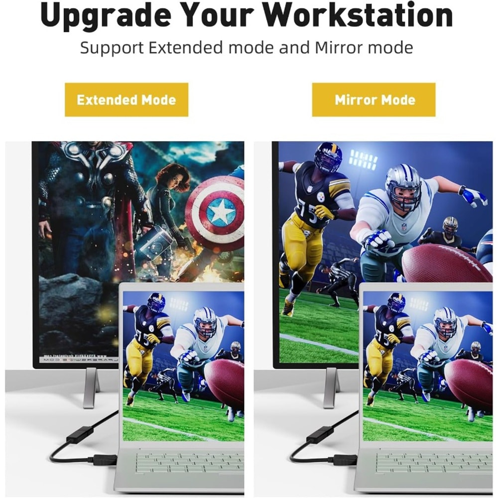 DP To HDMI Compatible Connector Adapter Display Port Video Audio Cable For Monitor TV Laptop Tablet 1