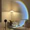 Portable LED Rainbow Neon Night Light USB Sunset Lamp Projector Wall Lighting For Bedroom Home Deco 3