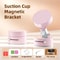 Universal Foldable Magnetic Phone Stand With Suction Cup Holder For Smartphones Kitchen Lazy Stand 8