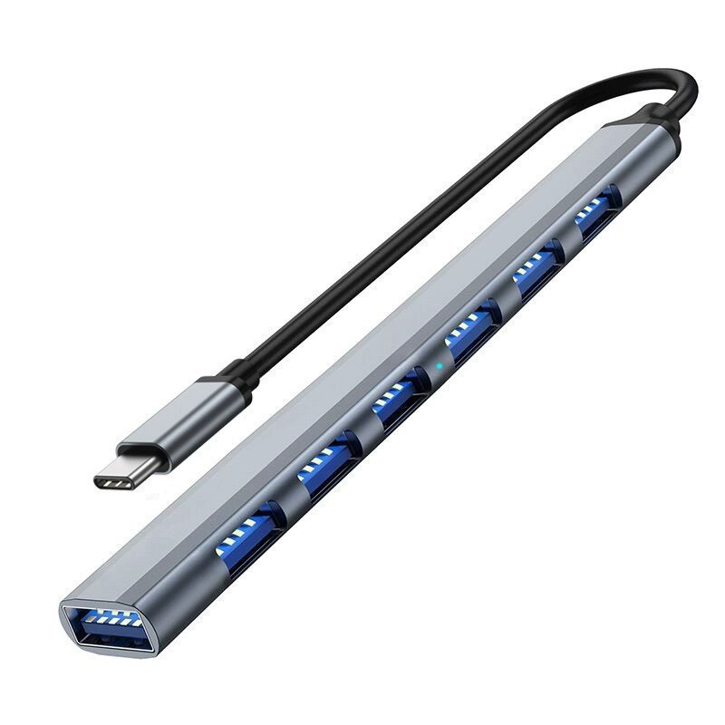 USB Type C Adapter Docking Station Ports USB Hub OTG Adapter TF Card High Speed Transmission For La