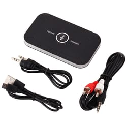 stereo bluetooth audio transmitter receiver jack aux wireless adapter for car pc tv music headphone speaker