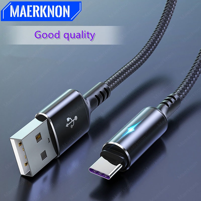 USB C Cable Fast Charging Micro USB Charger Quick Charge Data Cord 1