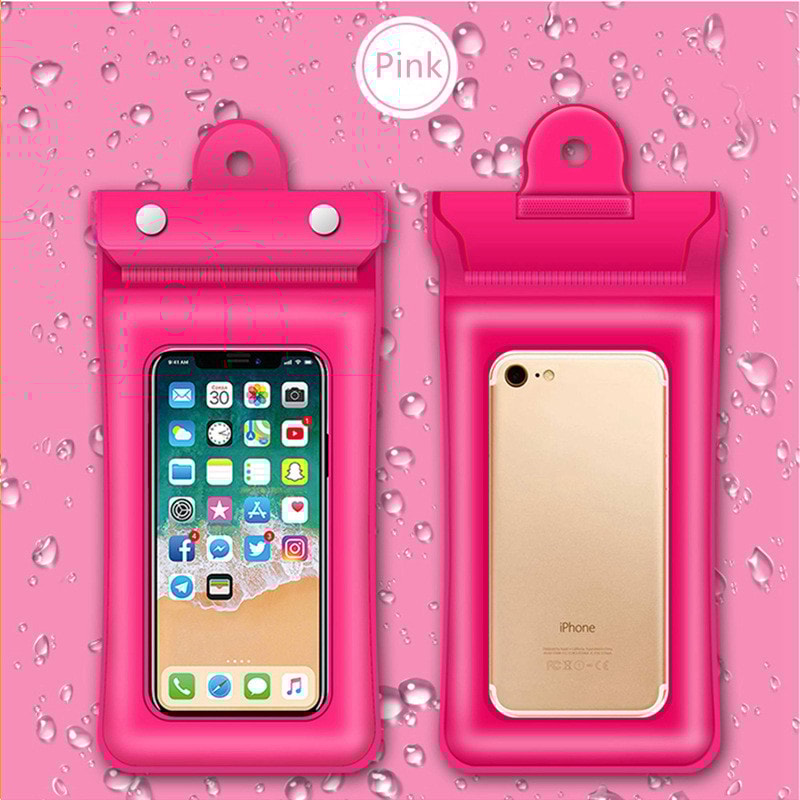 Universal Mobile Phone Cover Waterproof Case PVC Swimming Protective Bag 9