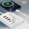 Universal Multi Port USB Power Strip USB C Desktop Charging Station Type C HUB Adapter 5