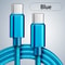 USB C To USB C Cable PD Fast Charging Phone Charger Data Cord Quick Charge 8