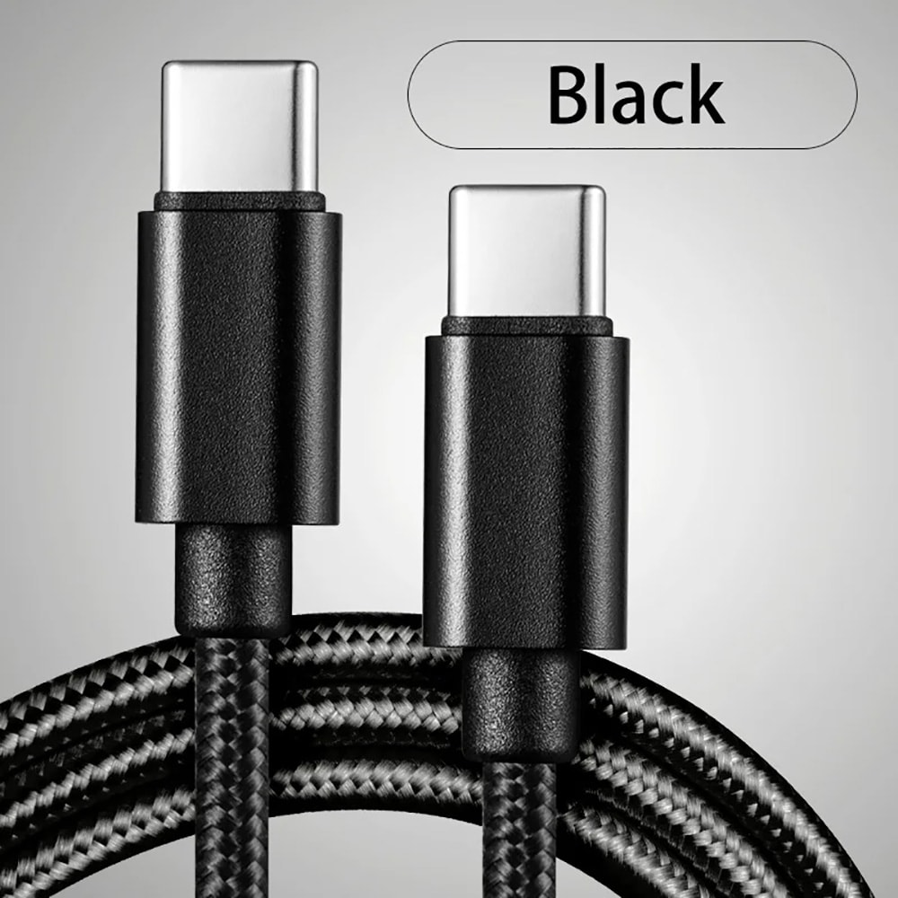 USB C To USB C Cable PD Fast Charging Phone Charger Data Cord Quick Charge 6