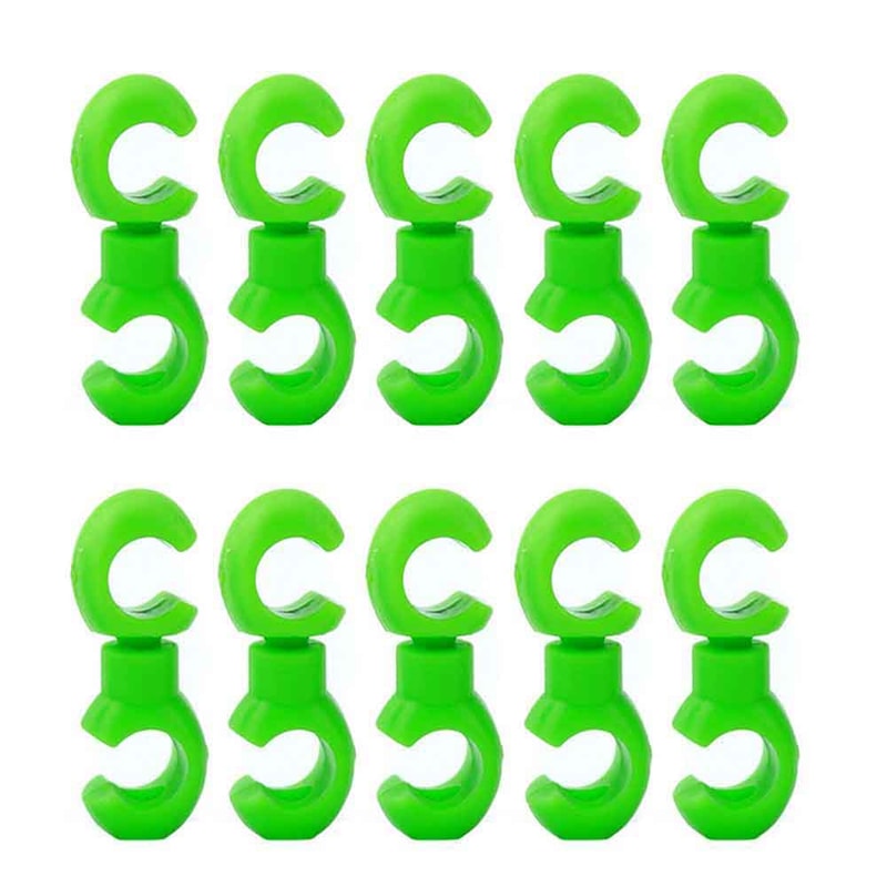 Rotatable S Style Buckle Bicycle Brake Gear Cable Clip Cycling Hose Guide Line Clips 7