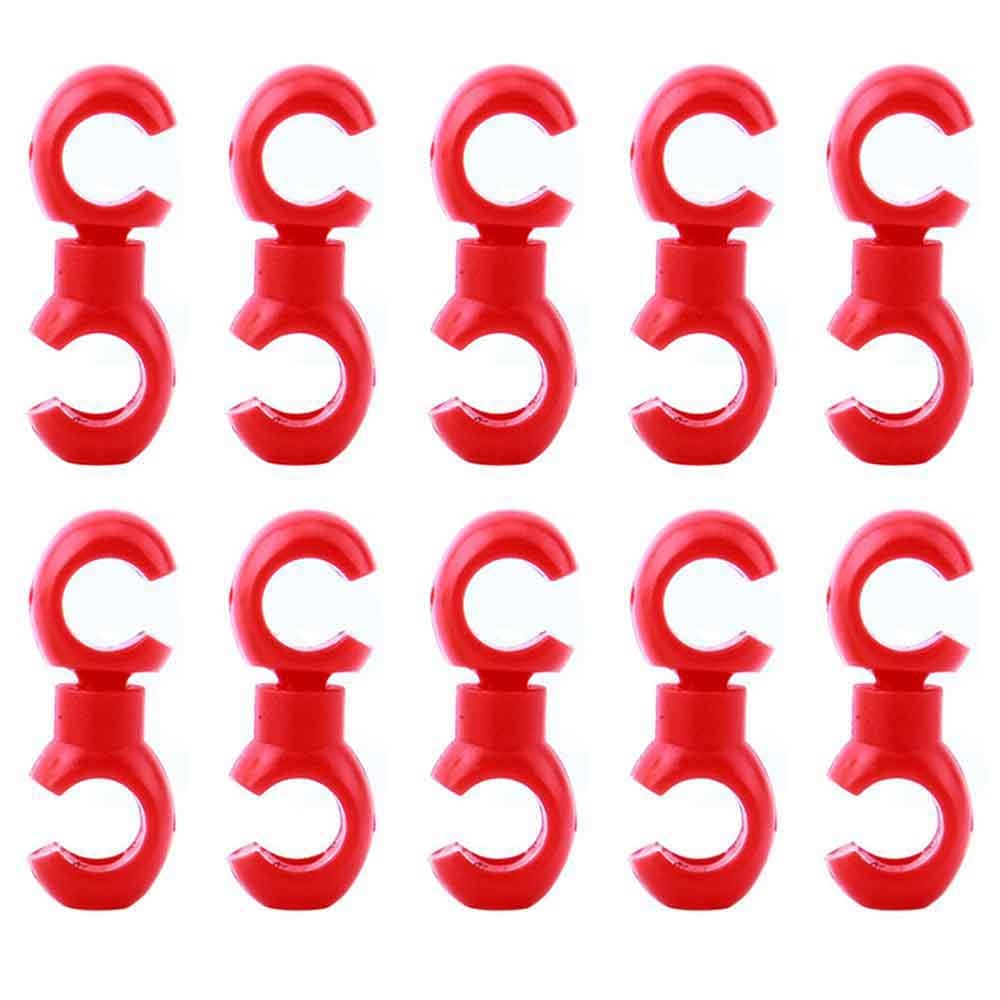 Rotatable S Style Buckle Bicycle Brake Gear Cable Clip Cycling Hose Guide Line Clips 9