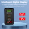 USB Charger With Quick Charge LED Display PD Type C Fast Wall Charger For Phones 4