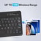 Silent Mini Wireless Keyboard Bluetooth Rechargeable Gaming Keyboard 4