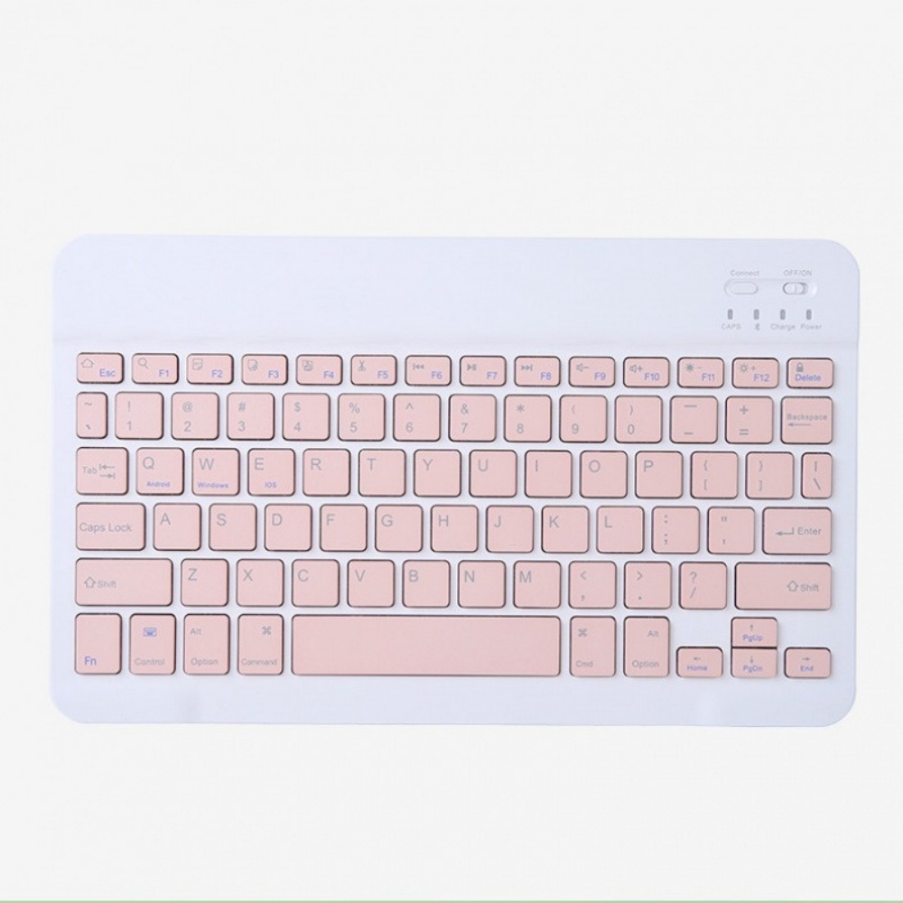 Silent Mini Wireless Keyboard Bluetooth Rechargeable Gaming Keyboard 7