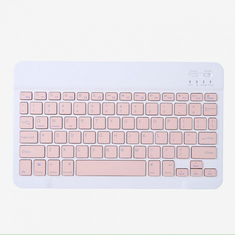Silent Mini Wireless Keyboard Bluetooth Rechargeable Gaming Keyboard 7