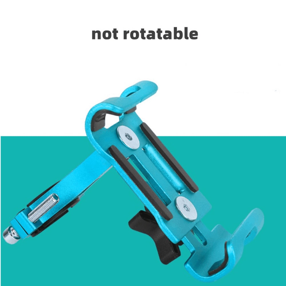 Universal Aluminum Alloy Motorcycle Bike Phone Holder Adjustable Metal Antislip Bracket For All Sma 5