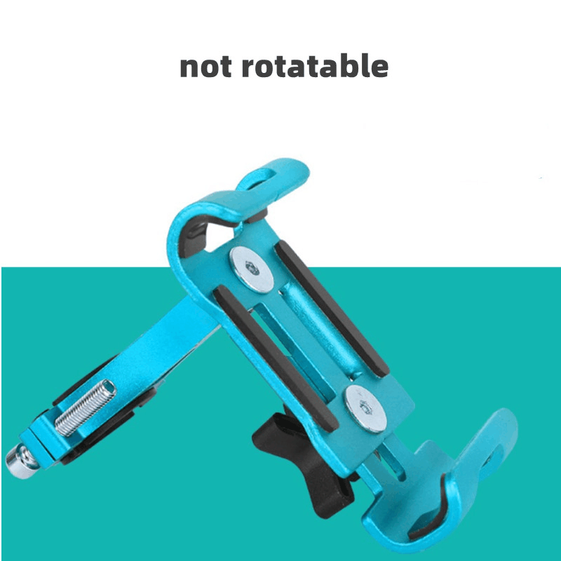 Universal Aluminum Alloy Motorcycle Bike Phone Holder Adjustable Metal Antislip Bracket For All Sma 5