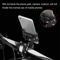 Universal Aluminum Alloy Motorcycle Bike Phone Holder Adjustable Metal Antislip Bracket For All Sma 2