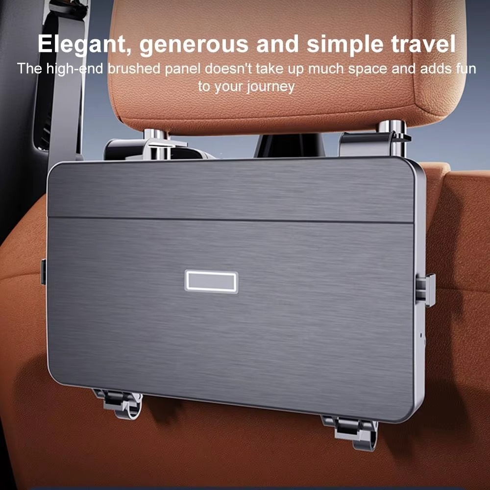 Foldable Car Seat Tray Auto Dining Table Food Tray Drink Cup Holder Car Interior Accessories Shelf 5