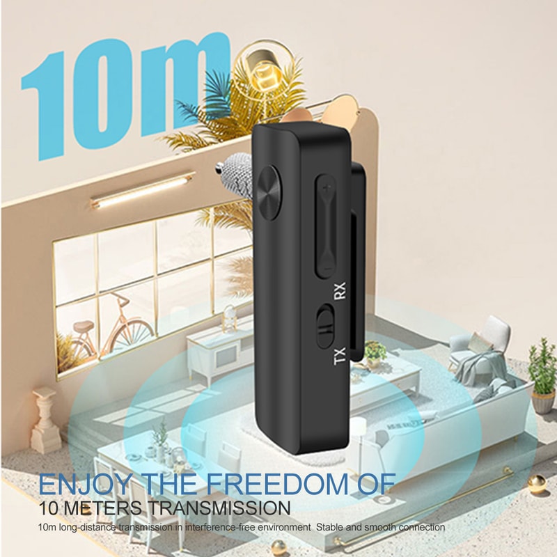 Wireless Bluetooth Audio Adapter Car Kits Transceiver Jack 1