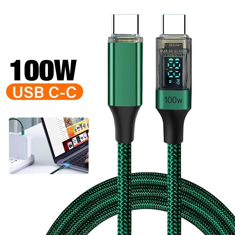 USB Type C Quick Charge Wire USB C To USB C Cable PD Fast Charging 0