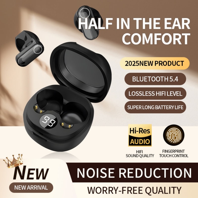 Bluetooth Wireless Headphones TWS Noise Cancelling Sport Earphones With Mic For Smartphones HiFi St 3