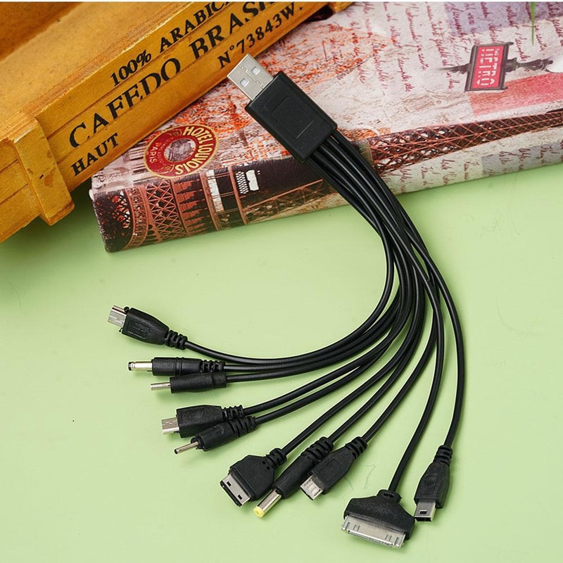 Multifunctional Universal USB Cable Charging Data Cord Phone Charger Wire