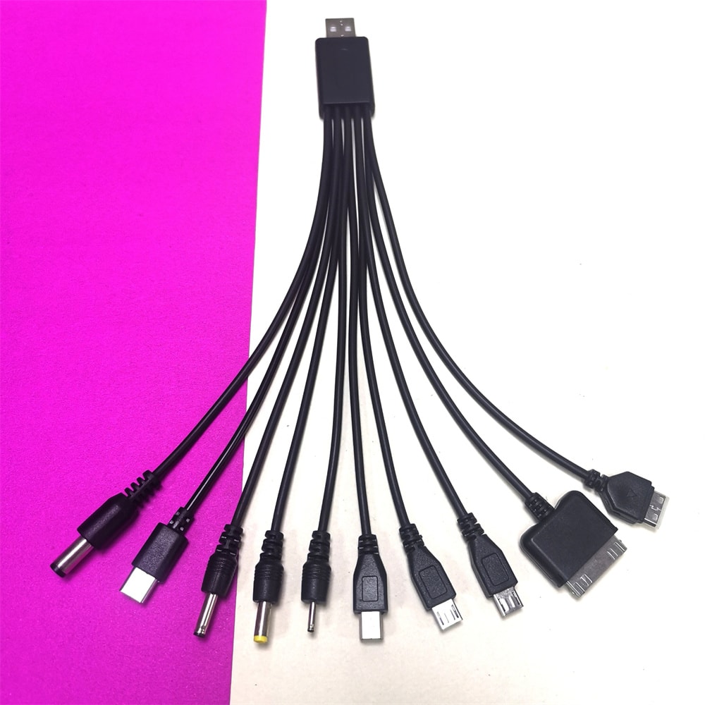 Multifunctional Universal USB Cable Charging Data Cord Phone Charger Wire