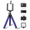 Portable Octopus Mini Flexible Tripod Mobile Camera Holder Phone Tripod Holder Monopod Stand Clip F 6