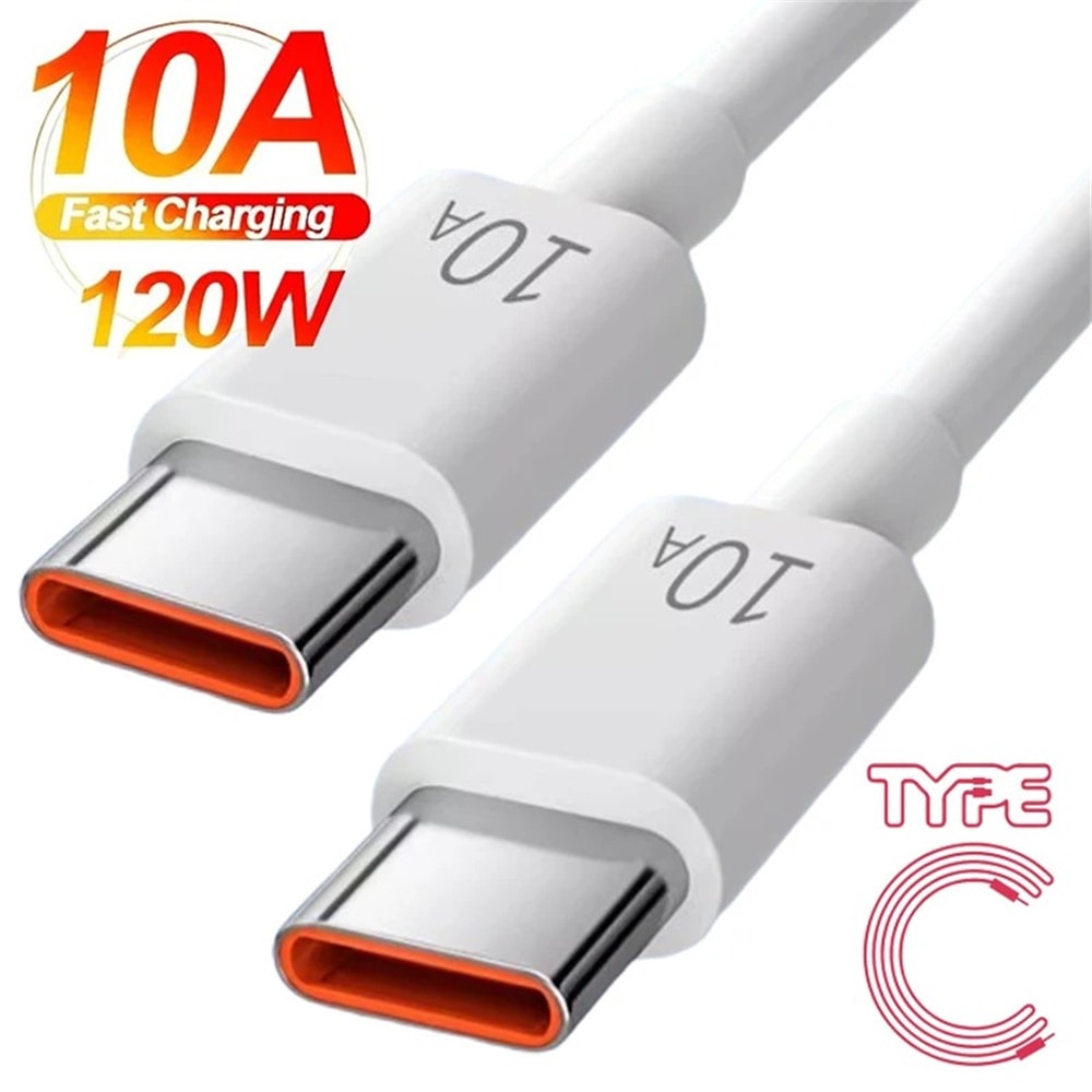 Type C To Type C Cable USB C Data Cord Super Fast Charging Charger High Speed Quick Transfer 0