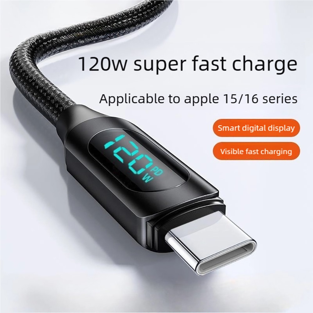 High Speed USB C To USB C Charging Cable Fast Data Transfer Cord USB A To Type C Quick Charge Wire 4