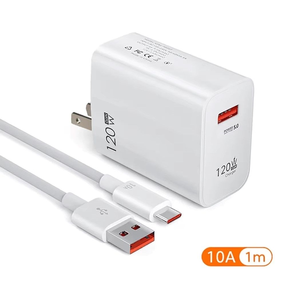 Fast Charging GaN USB Charger Quick Charge Type C Phone Adapter 6