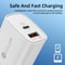 USB PD Charger Dual Ports Type C Wall Charger Quick Charge 30 Fast Charging Adapter For Phones 2