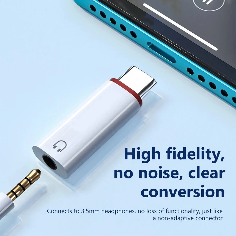 Jack Type C Audio Converter USB C To Earphone Adapter Earphone Audio Connector For Audio Devices 4