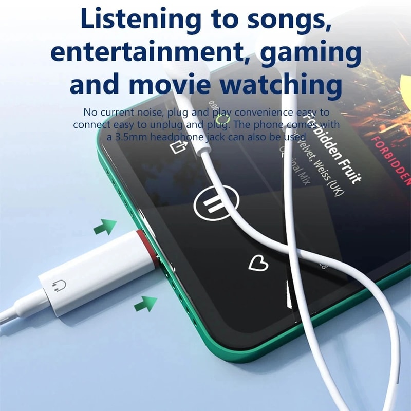 Jack Type C Audio Converter USB C To Earphone Adapter Earphone Audio Connector For Audio Devices 3