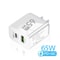 Fast Charging PD Type C USB Power Adapter Quick Charge Wall Charger For Mobile Phones 0