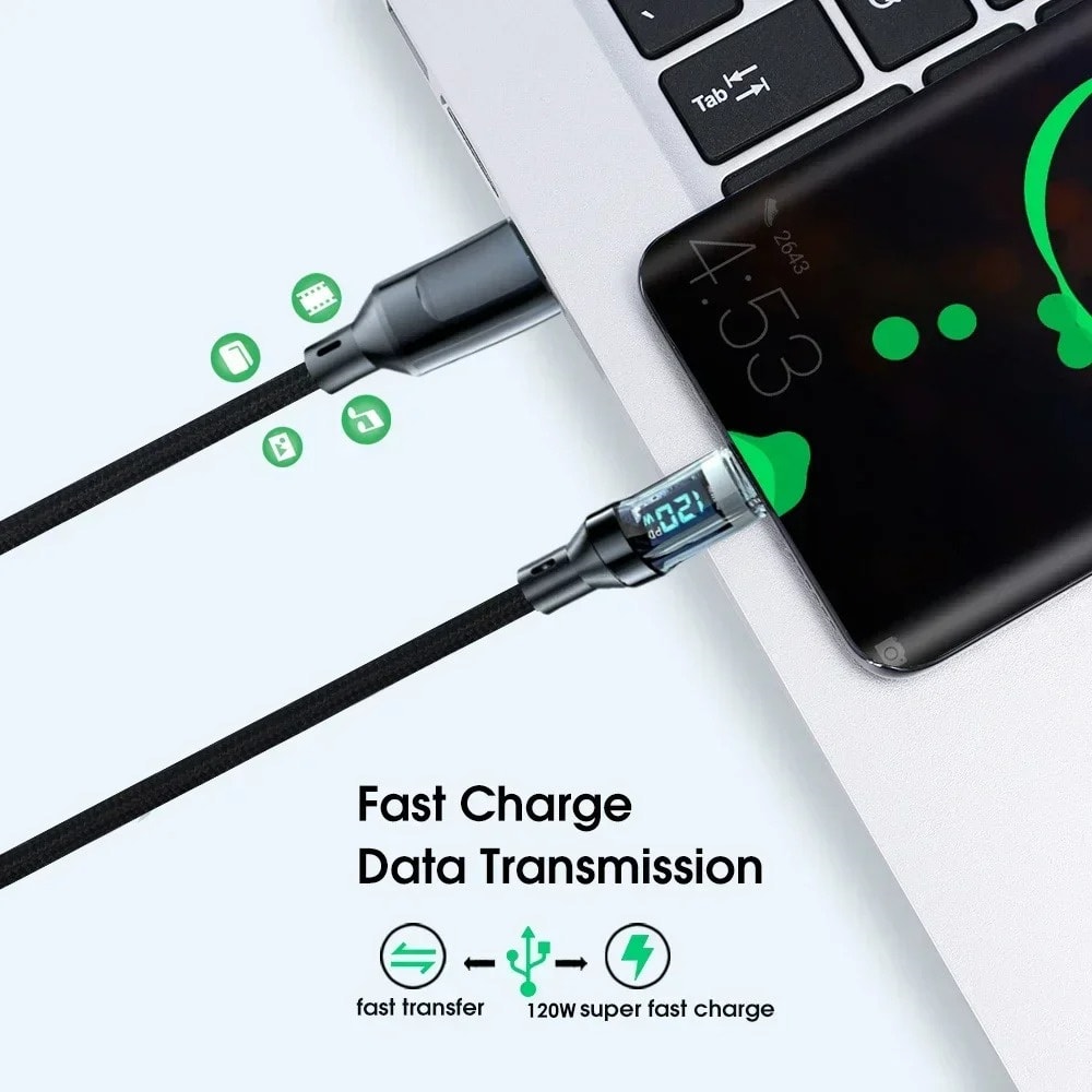 Quick Charge Cable Type C Cable USB C To USB C Phone Charger 1