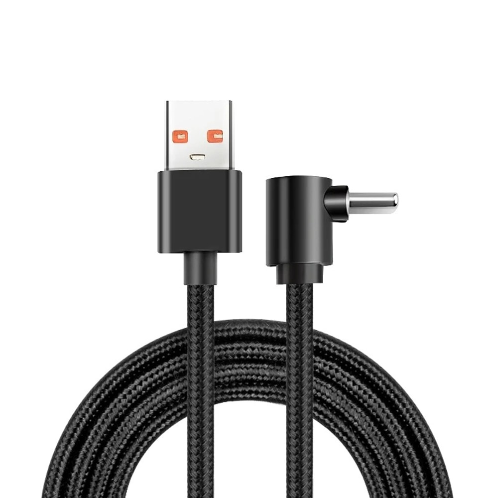 Type C Quick Wire USB C to USB C Cable Elbow Phone Charger Data Cord