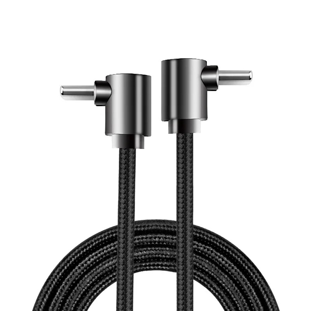 Type C Quick Wire USB C to USB C Cable Elbow Phone Charger Data Cord