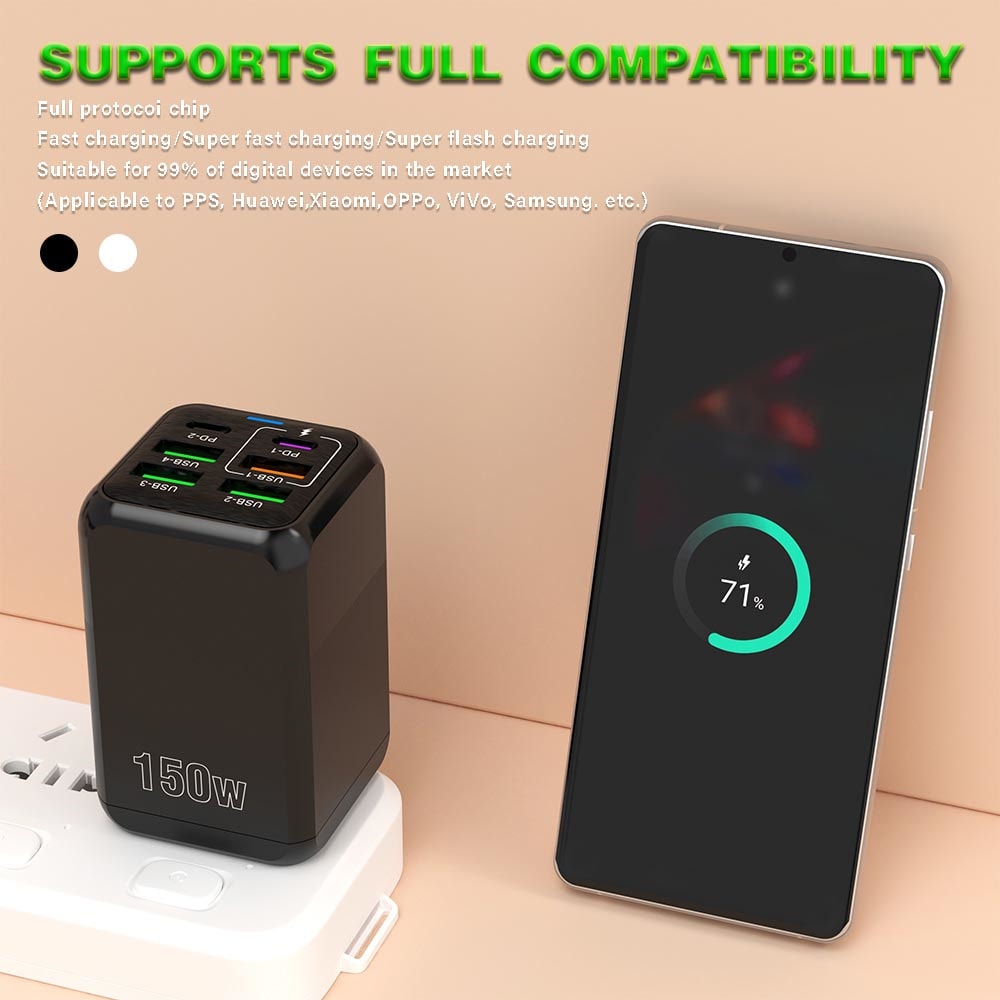 USB Charger Wall Adapter Quick Charge PD Fast Charging Power Adapter 1