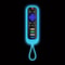 TV Remote Control Cover Luminous Silicone Remote Control Protective Case With Rope 7
