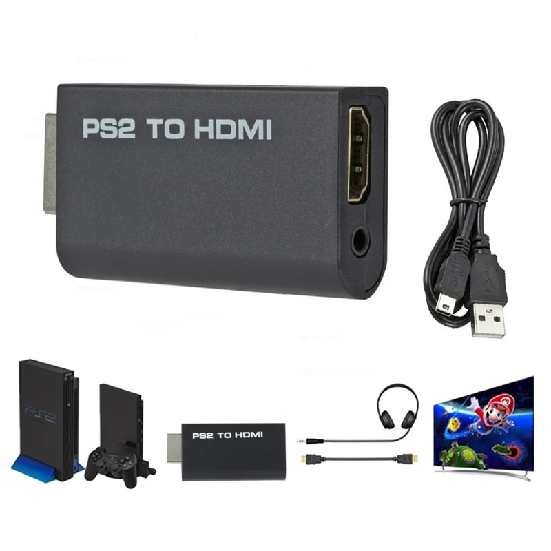 HD To HDMICompatible Adapter With Audio Output For PC All Display Modes 1