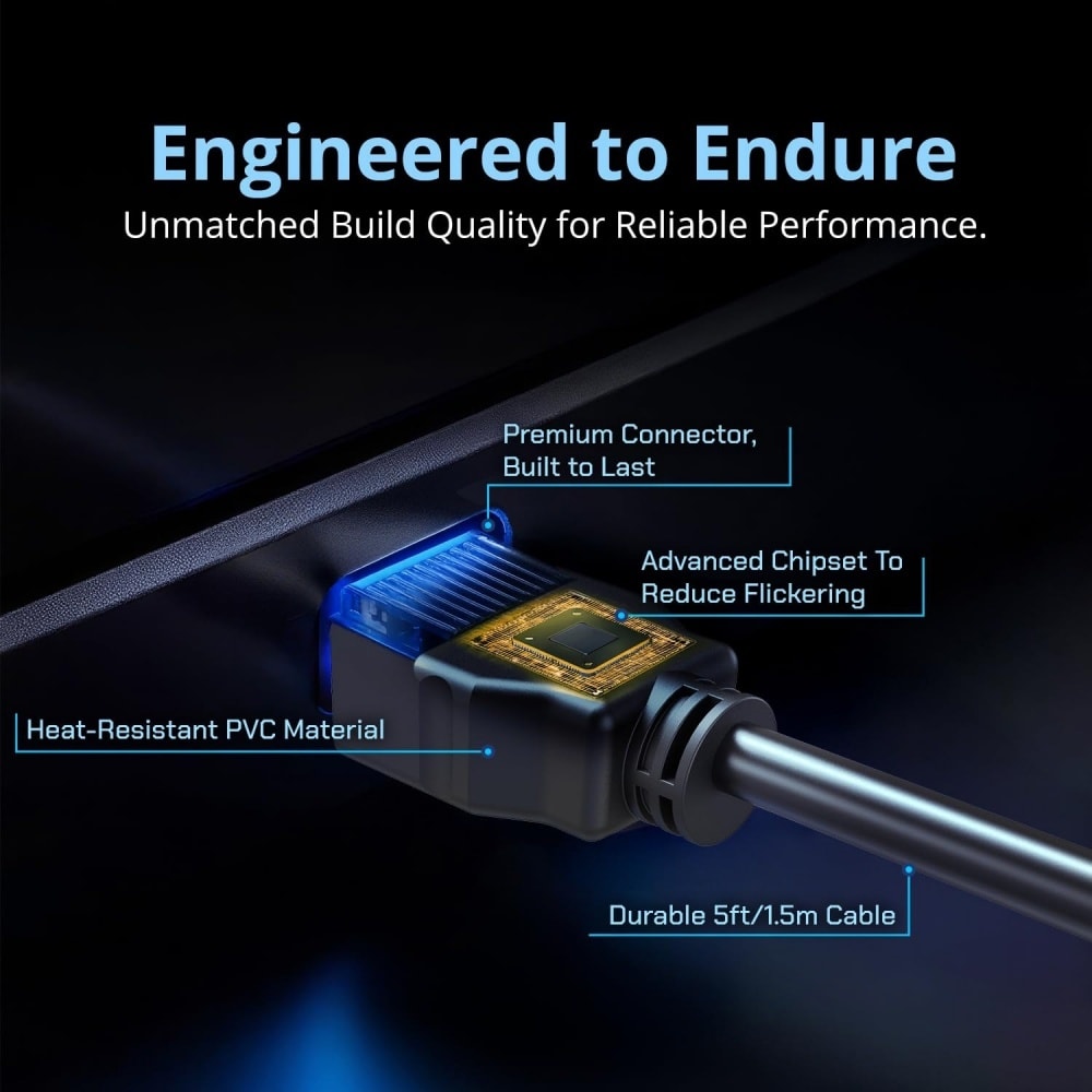 HDMICompatible Video Audio Cable Adapter For TV Box PC Laptop Monitor Projector HD HDMI Extension C 4