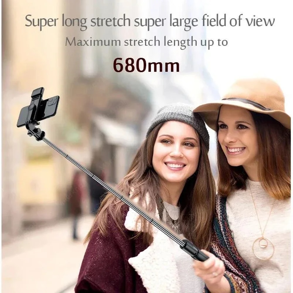 Portable Wireless Bluetooth Selfie Stick Tripod Stand With Remote Shutter Multifunctional Tripod Fo 4